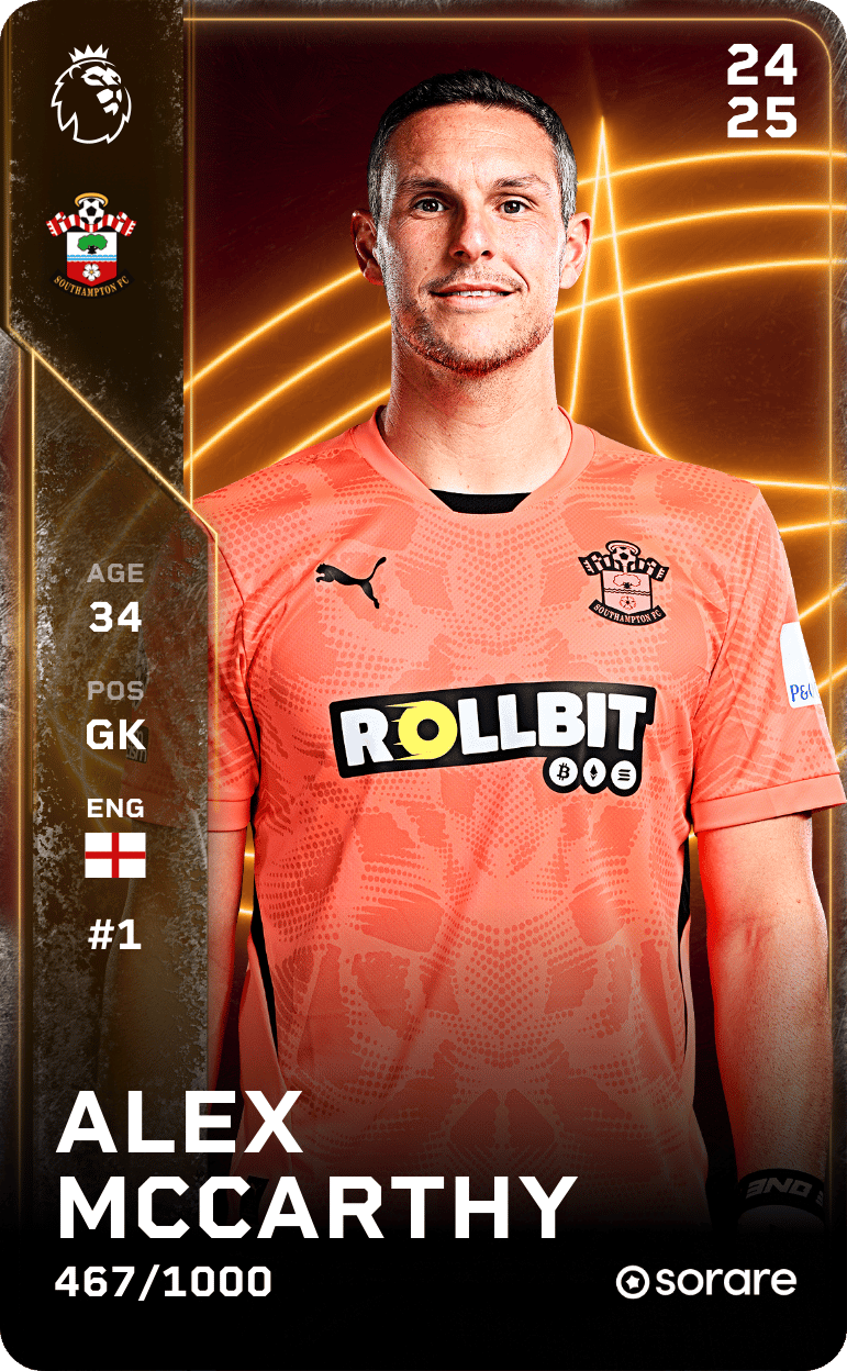 Alex McCarthy 2024-25 • Limited 467/1000