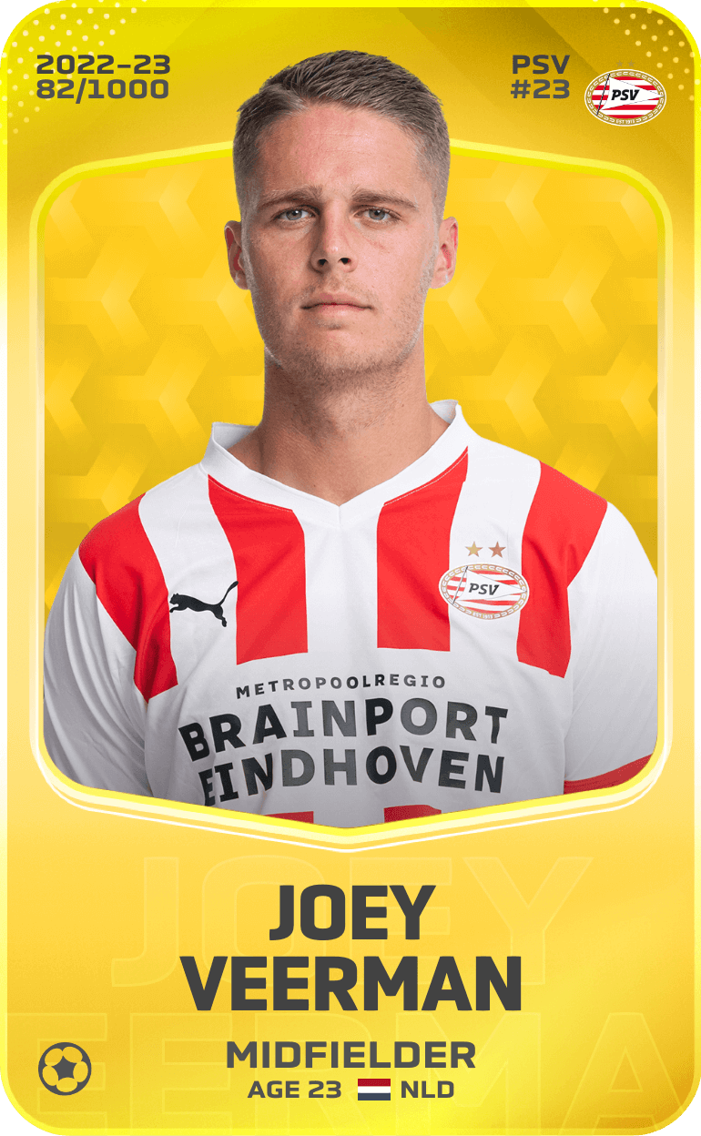 Joey Veerman 2022-23 • Limited 82/1000