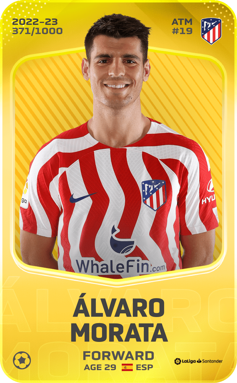Álvaro Morata 2022-23 • Limited 371/1000