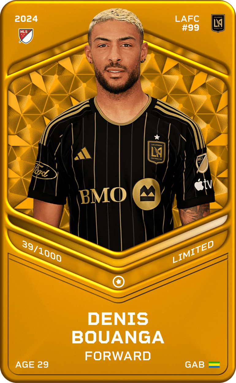 Denis Bouanga 2024-25 • Limited 39/1000