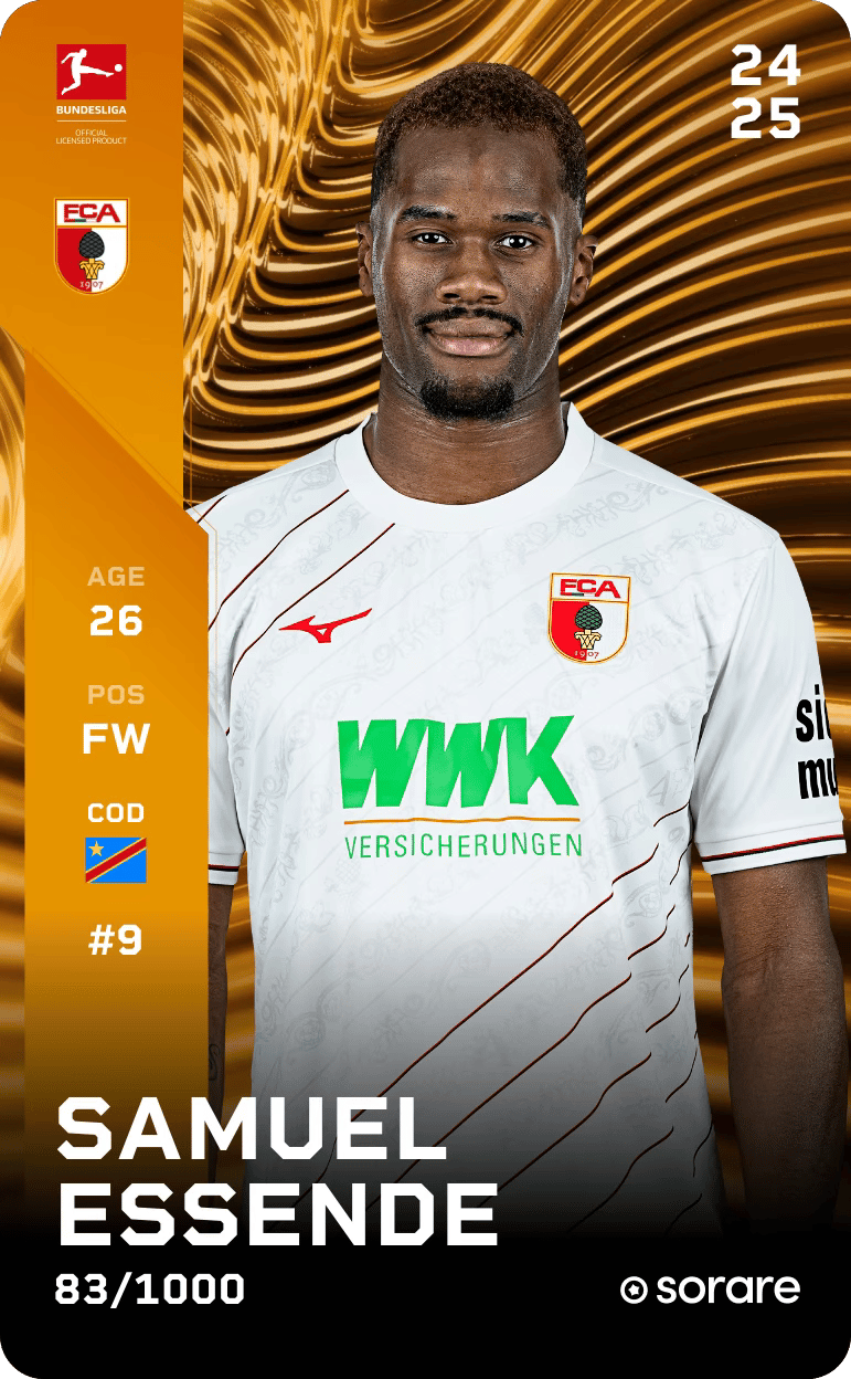 Samuel Essende 2024-25 • Limited 83/1000