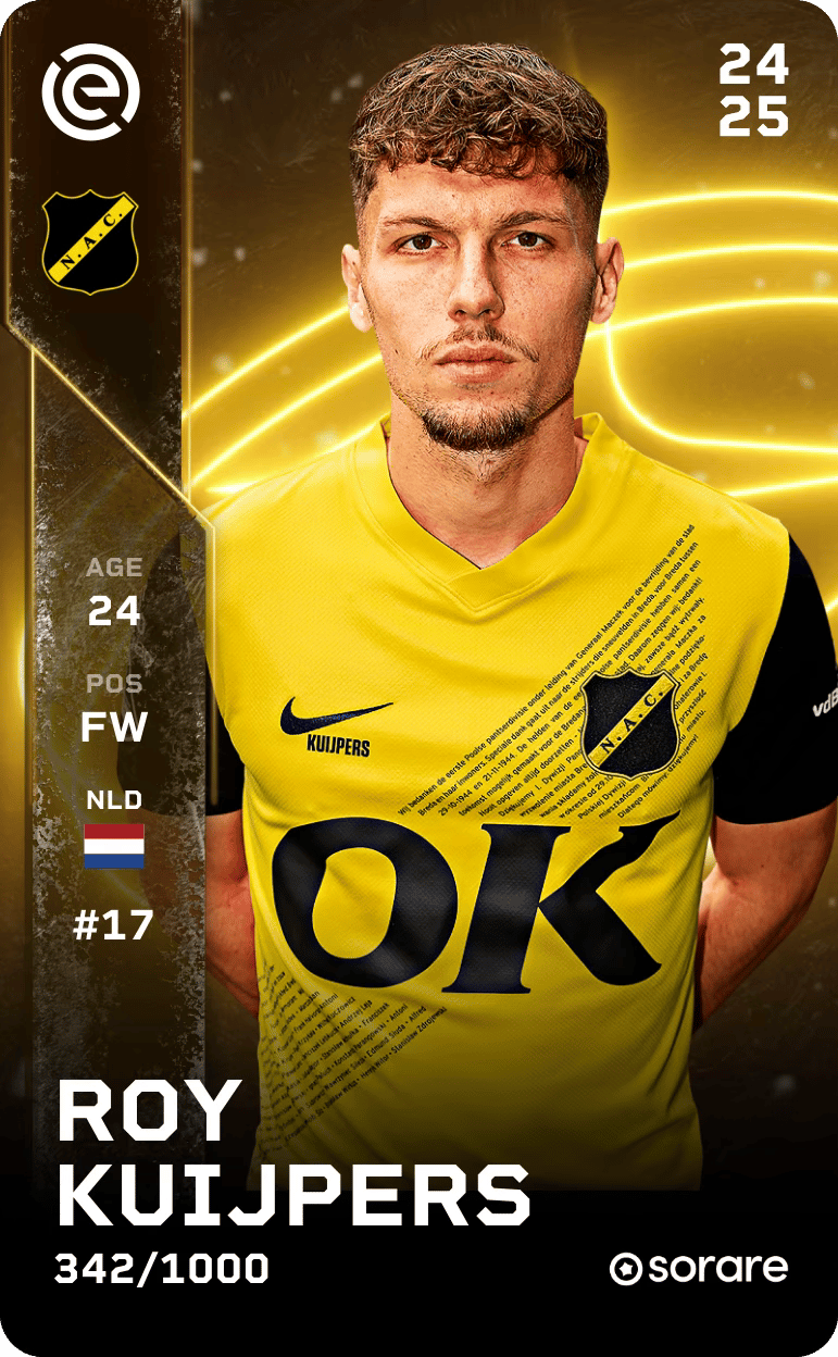 Roy Kuijpers 2024-25 • Limited 342/1000
