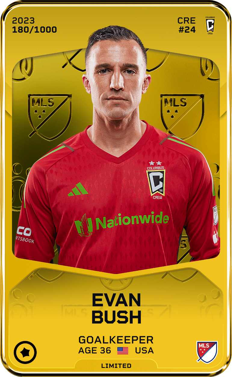 Evan Bush 2023-24 • Limited 180/1000