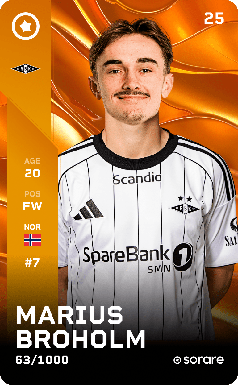 Marius Broholm 2025-26 • Limited 63/1000