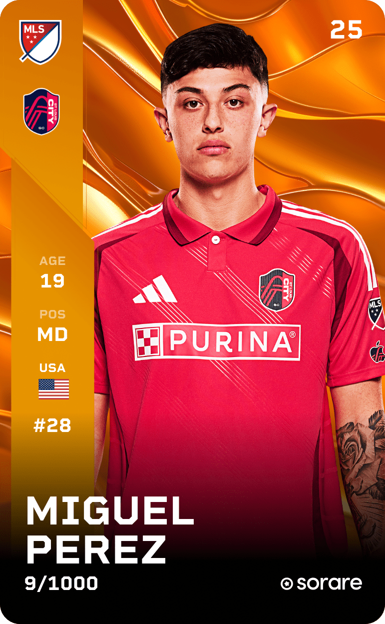 Miguel Perez 2025-26 • Limited 9/1000