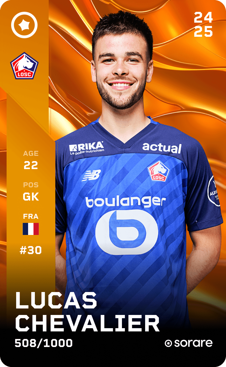 Lucas Chevalier 2024-25 • Limited 508/1000