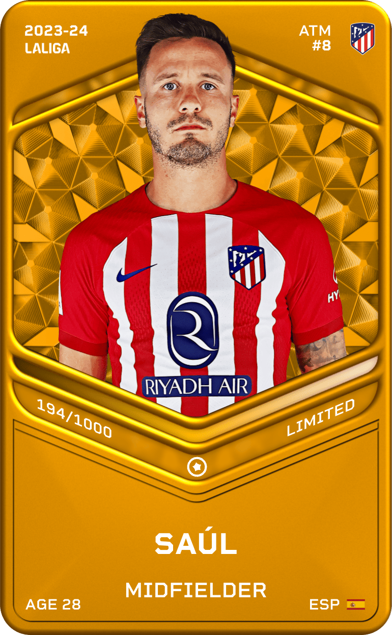 Saúl 2023-24 • Limited 194/1000