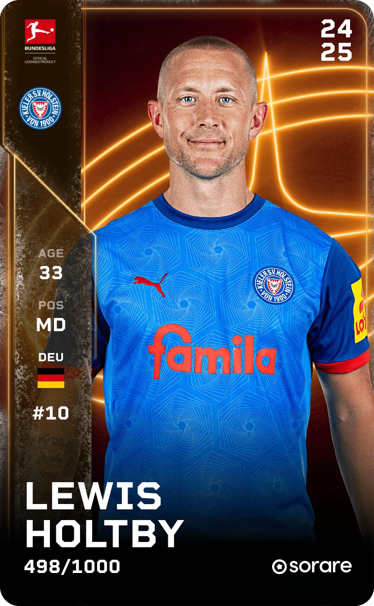 Lewis Holtby 2024-25 • Limited 498/1000