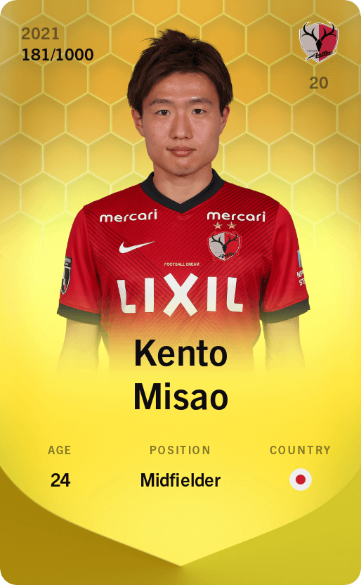 Kento Misao 2021-22 • Limited 181/1000