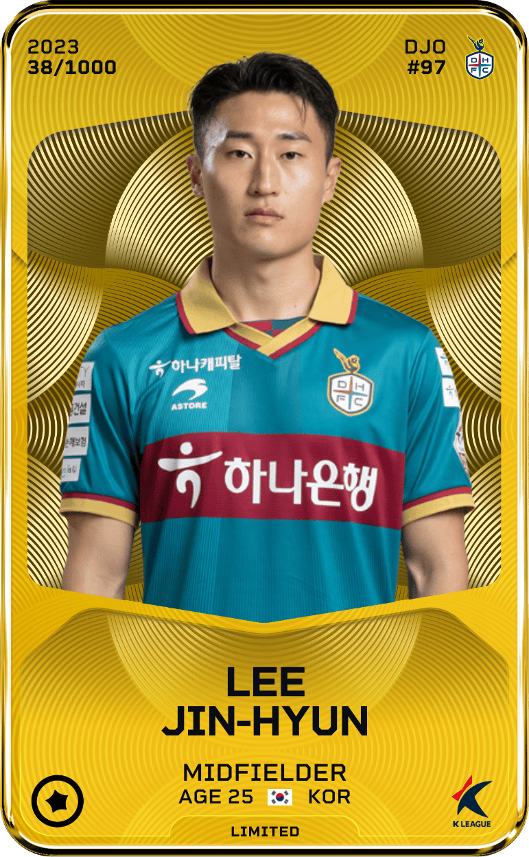Lee Jin-Hyun 2023-24 • Limited 38/1000