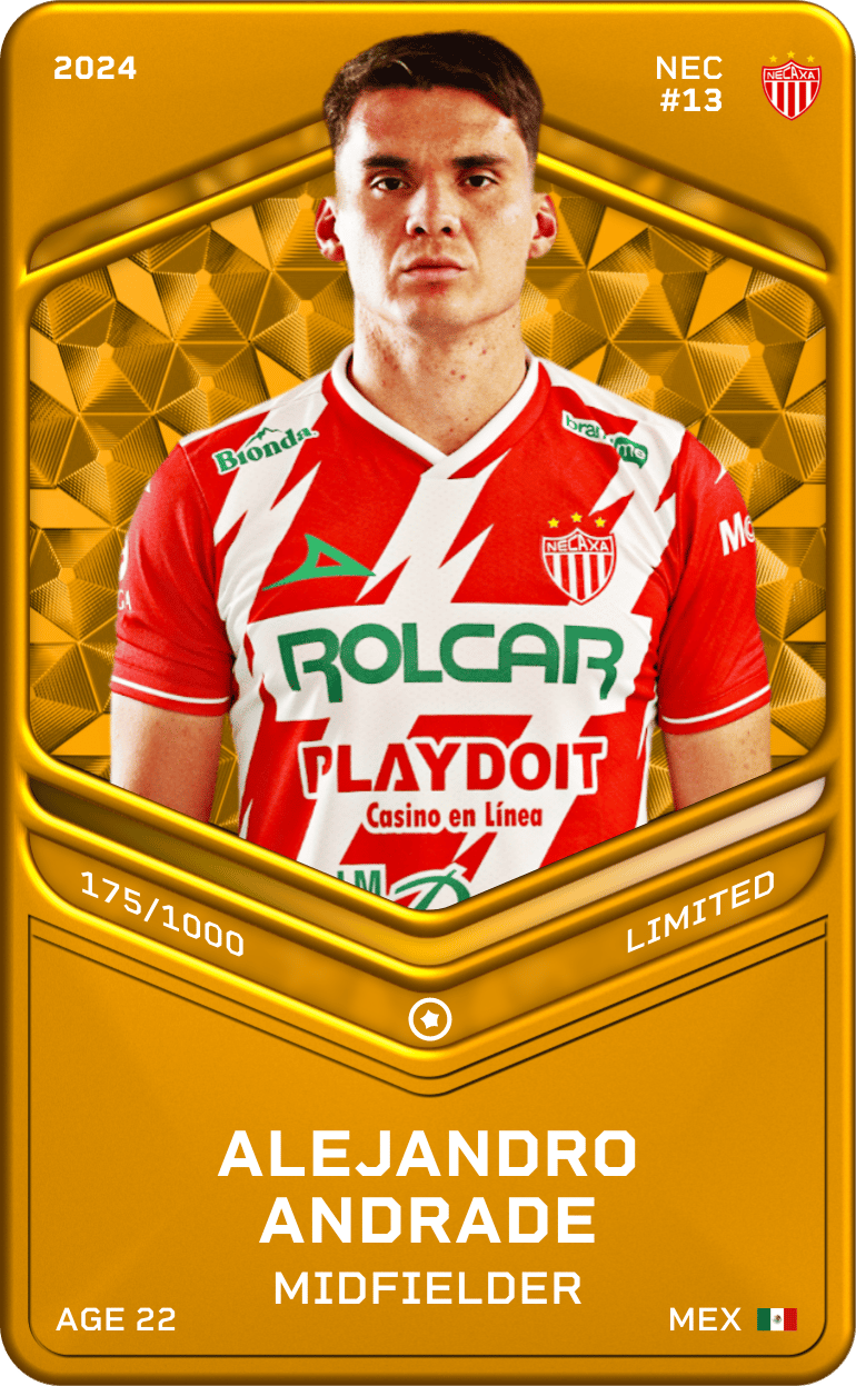 Alejandro Andrade 2024-25 • Limited 175/1000