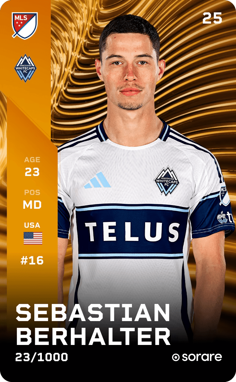 Sebastian Berhalter 2025-26 • Limited 23/1000