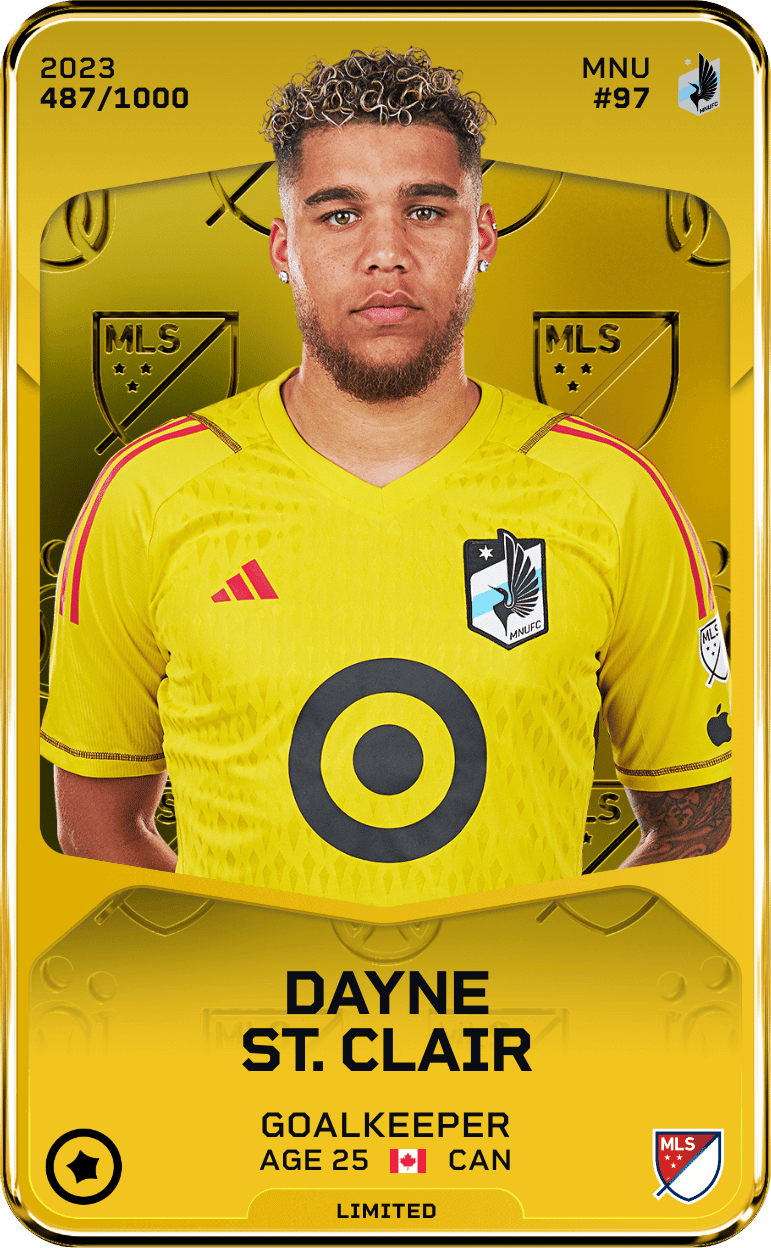 Dayne St. Clair 2023-24 • Limited 487/1000