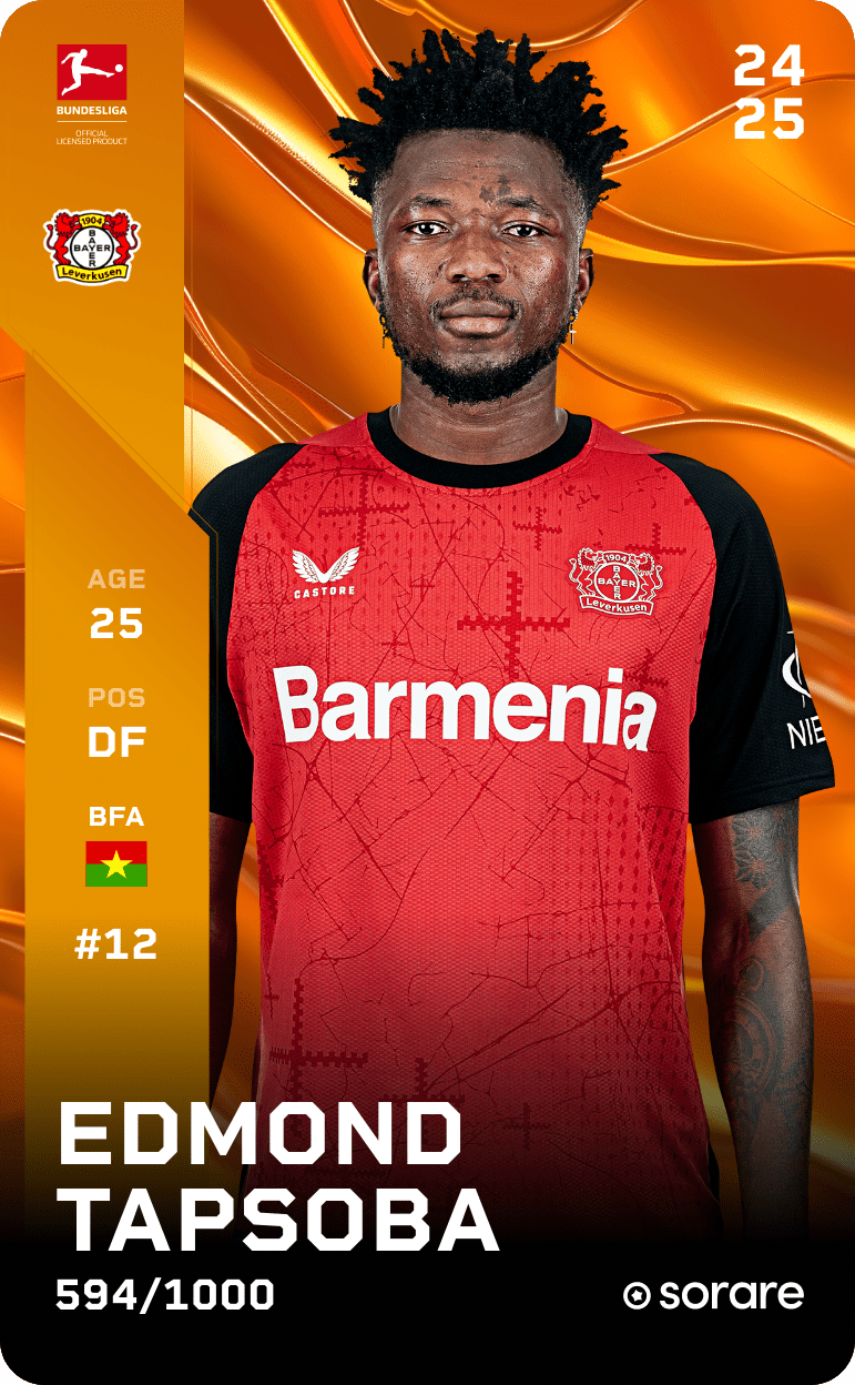 Edmond Tapsoba 2024-25 • Limited 594/1000