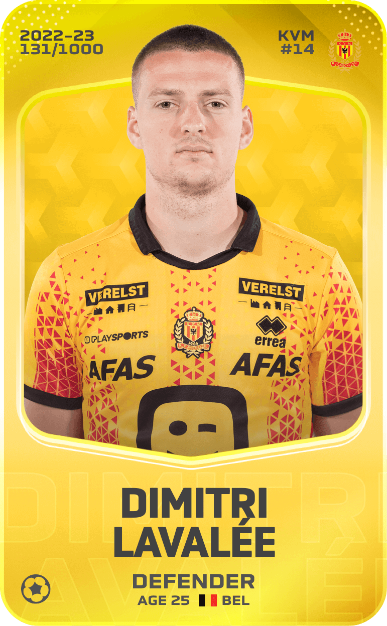 Dimitri Lavalée 2022-23 • Limited 131/1000
