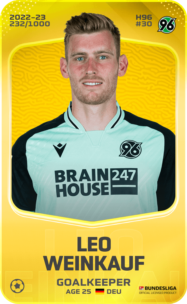Leo Weinkauf 2022-23 • Limited 232/1000