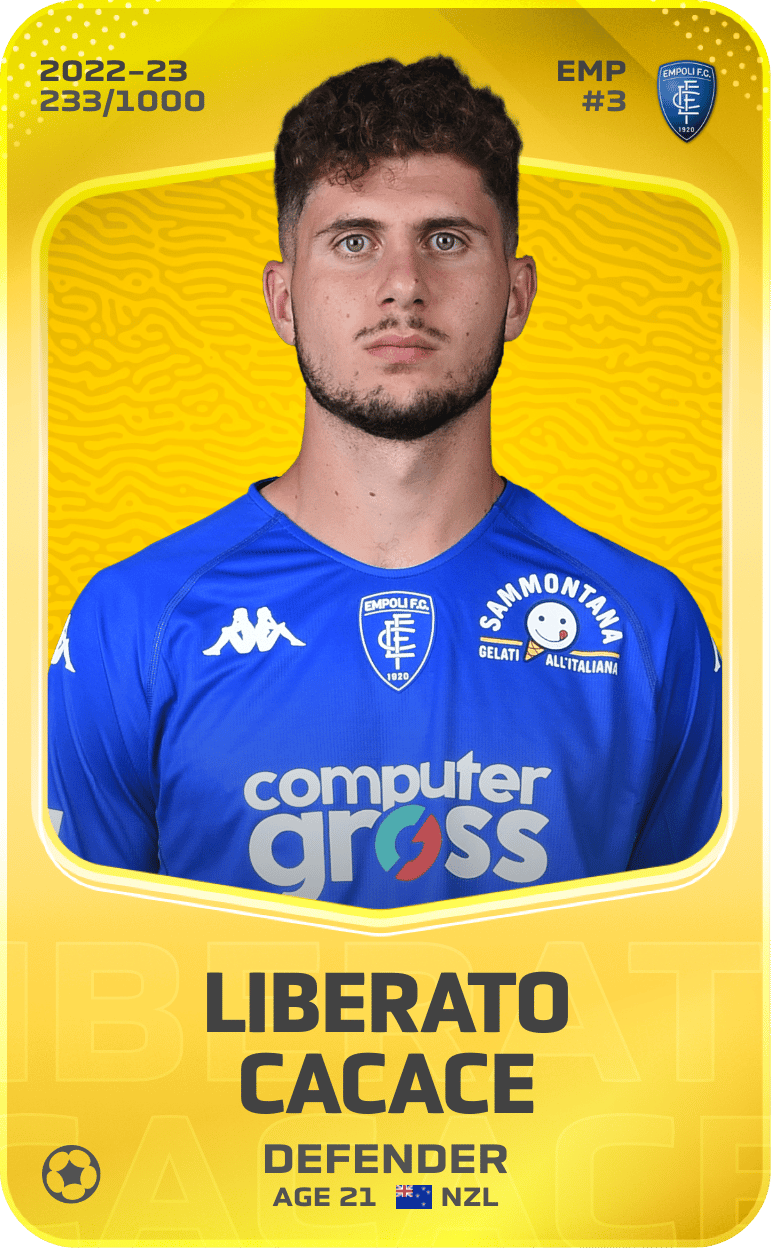 Liberato Cacace 2022-23 • Limited 233/1000