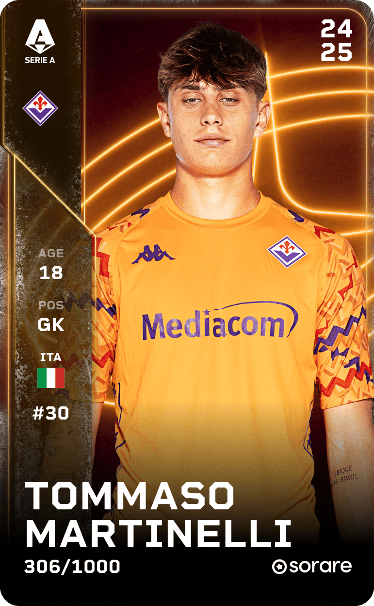 Tommaso Martinelli 2024-25 • Limited 306/1000