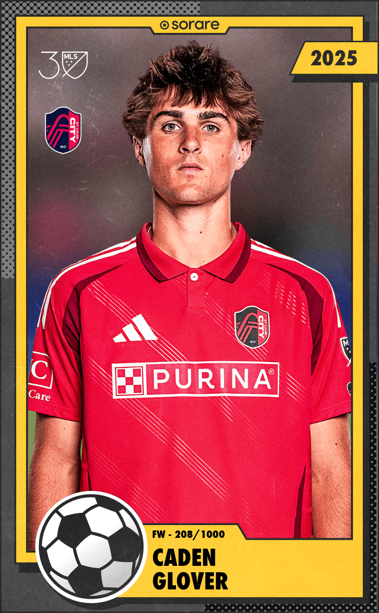 Caden Glover 2025-26 • Limited 208/1000