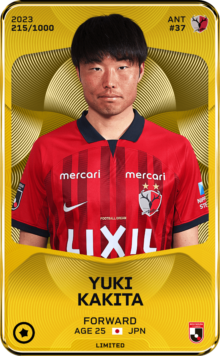 Yuki Kakita 2023-24 • Limited 215/1000