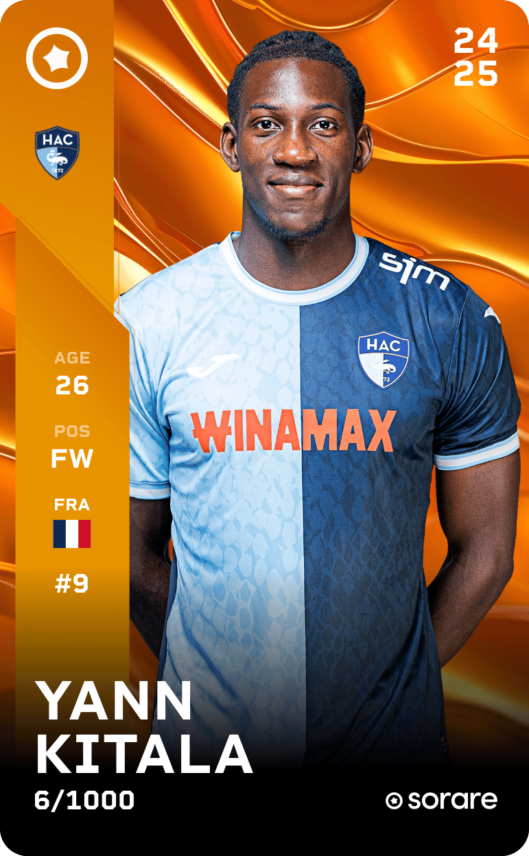 Yann Kitala 2024-25 • Limited 6/1000