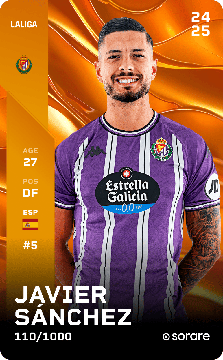 Javier Sánchez 2024-25 • Limited 110/1000