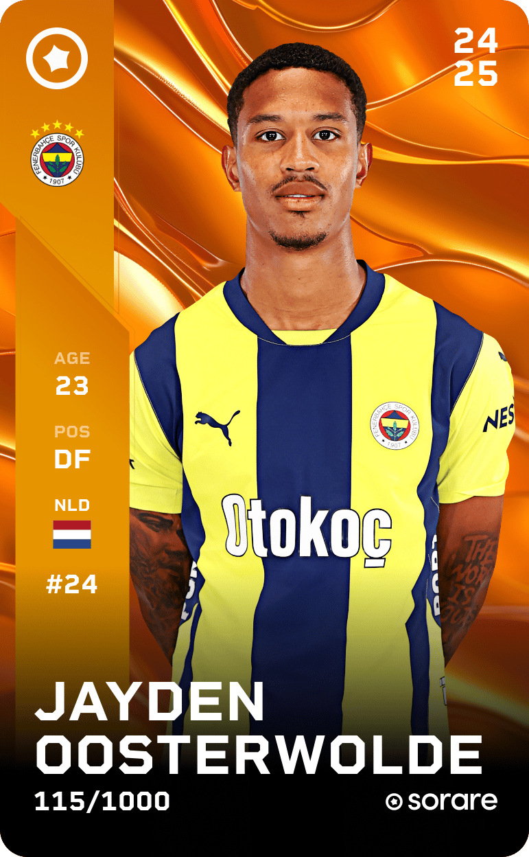 Jayden Oosterwolde 2024-25 • Limited 115/1000