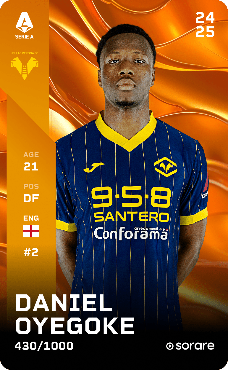 Daniel Oyegoke 2024-25 • Limited 430/1000