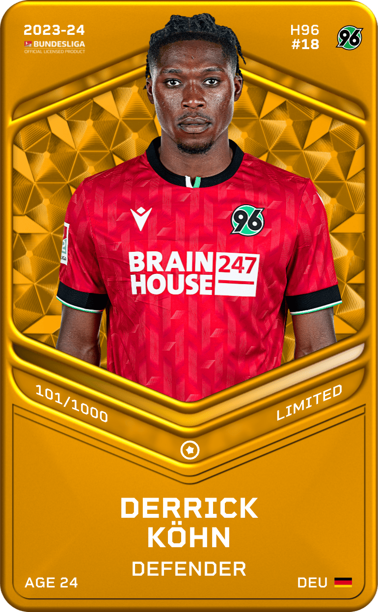 Derrick Köhn 2023-24 • Limited 101/1000