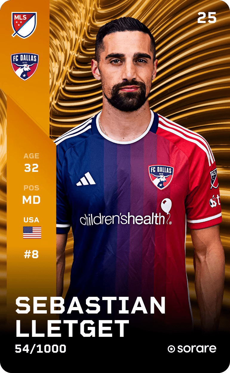 Sebastian Lletget 2025-26 • Limited 54/1000