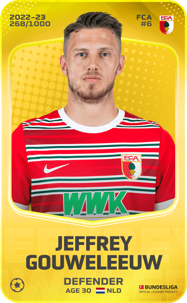 Jeffrey Gouweleeuw 2022-23 • Limited 268/1000