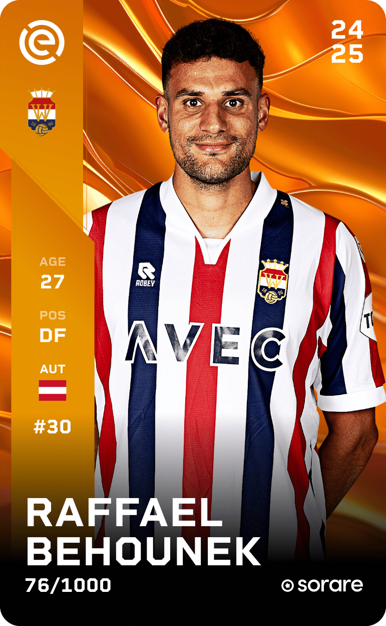 Raffael Behounek 2024-25 • Limited 76/1000