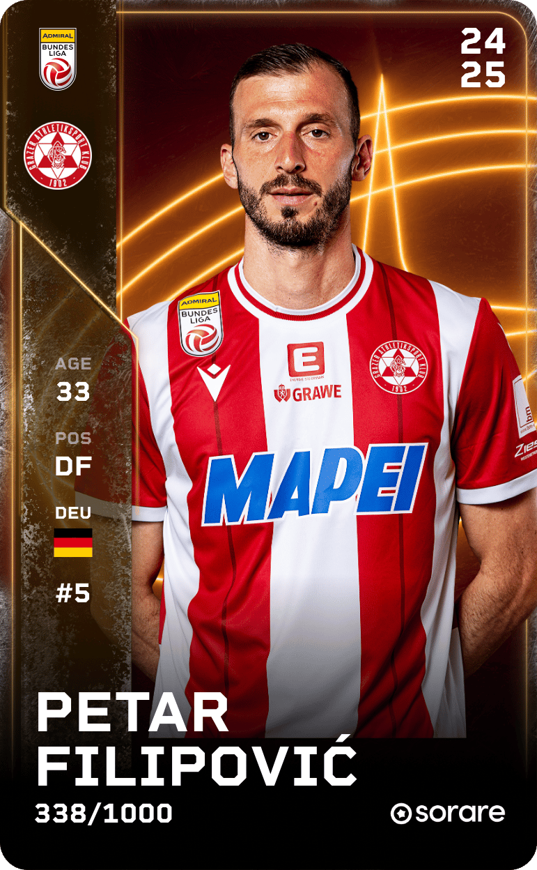 Petar Filipović 2024-25 • Limited 338/1000