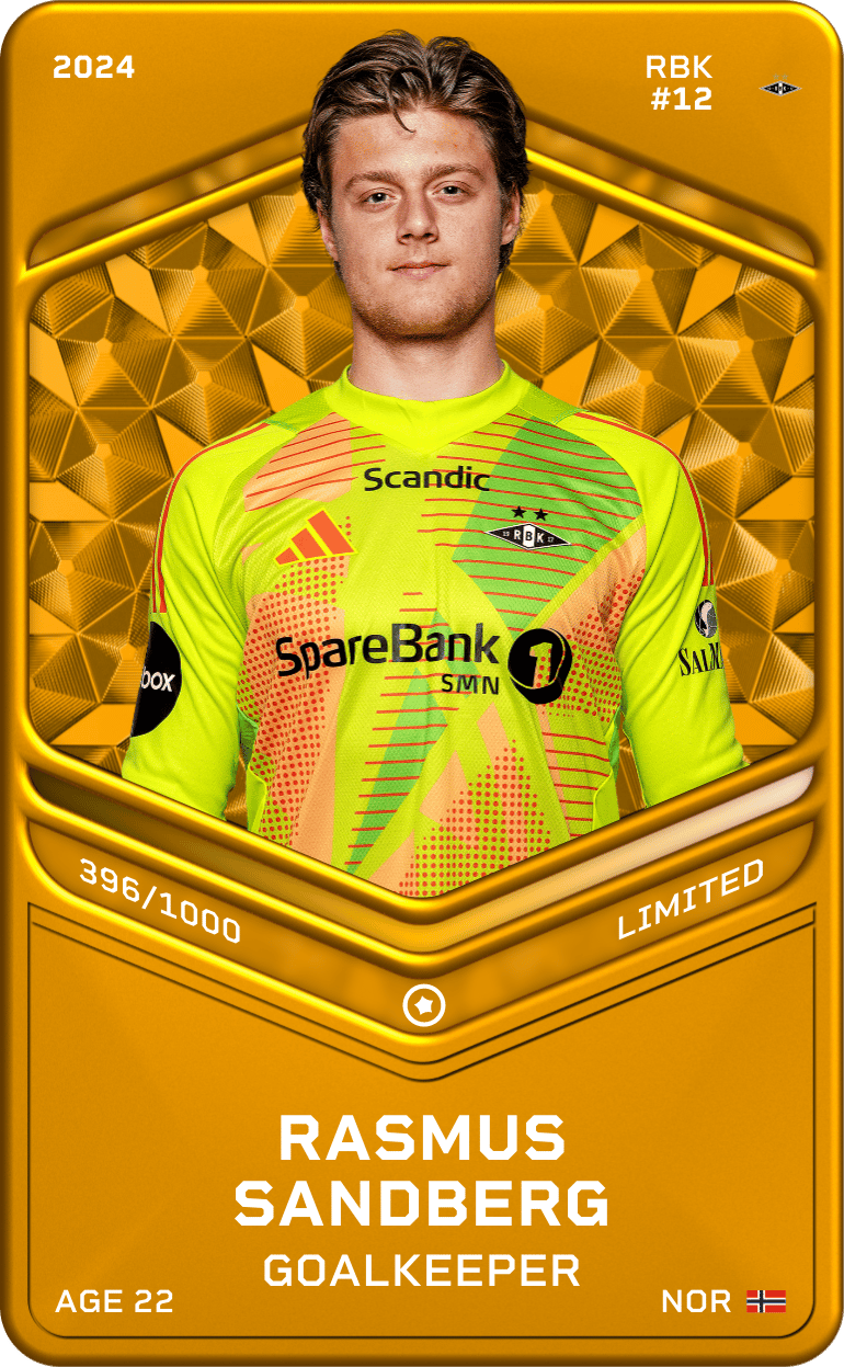 Rasmus Sandberg 2024-25 • Limited 396/1000