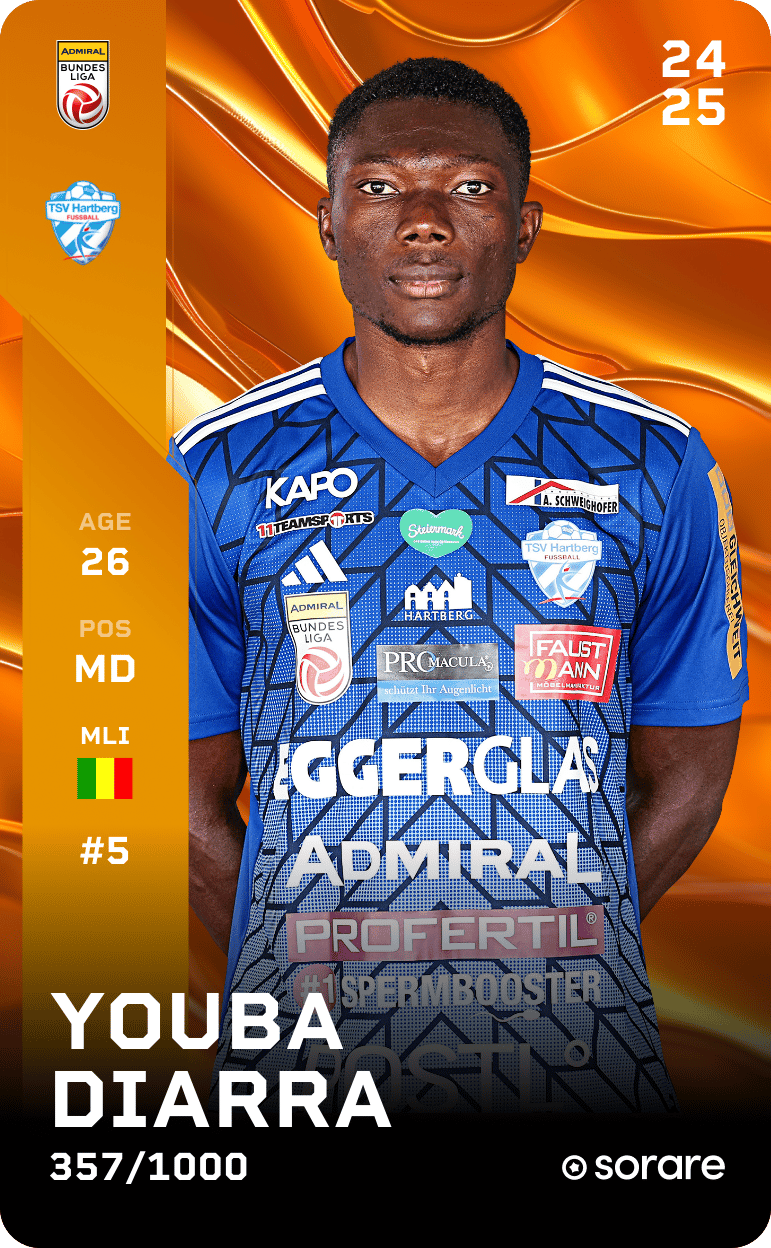 Youba Diarra 2024-25 • Limited 357/1000