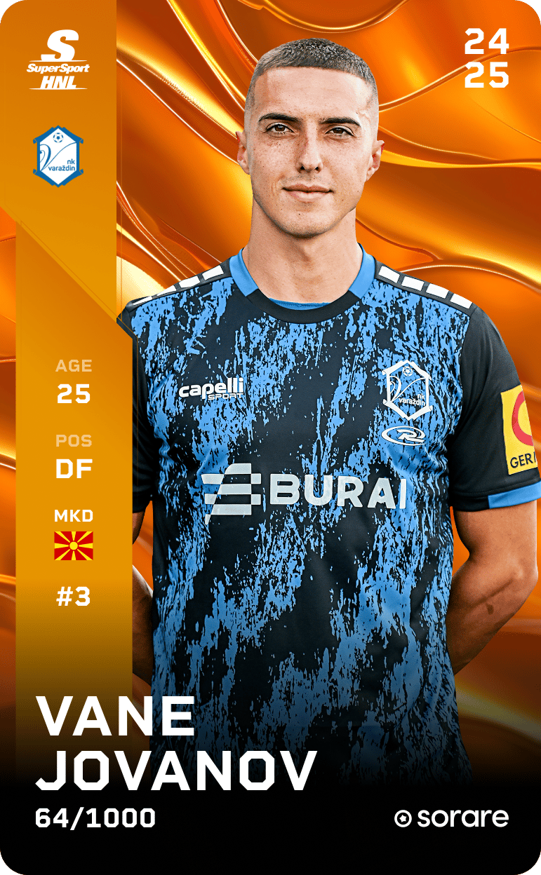 Vane Jovanov 2024-25 • Limited 64/1000