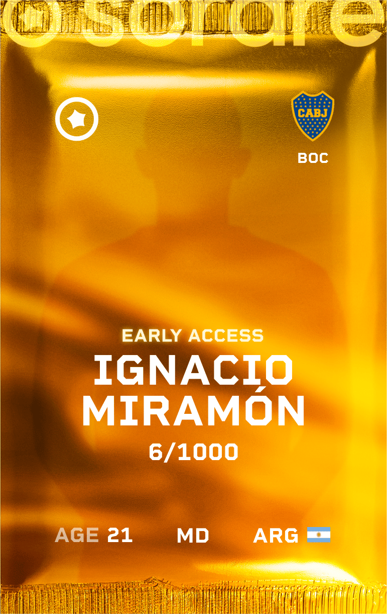 Ignacio Miramón 2025-26 • Limited 6/1000