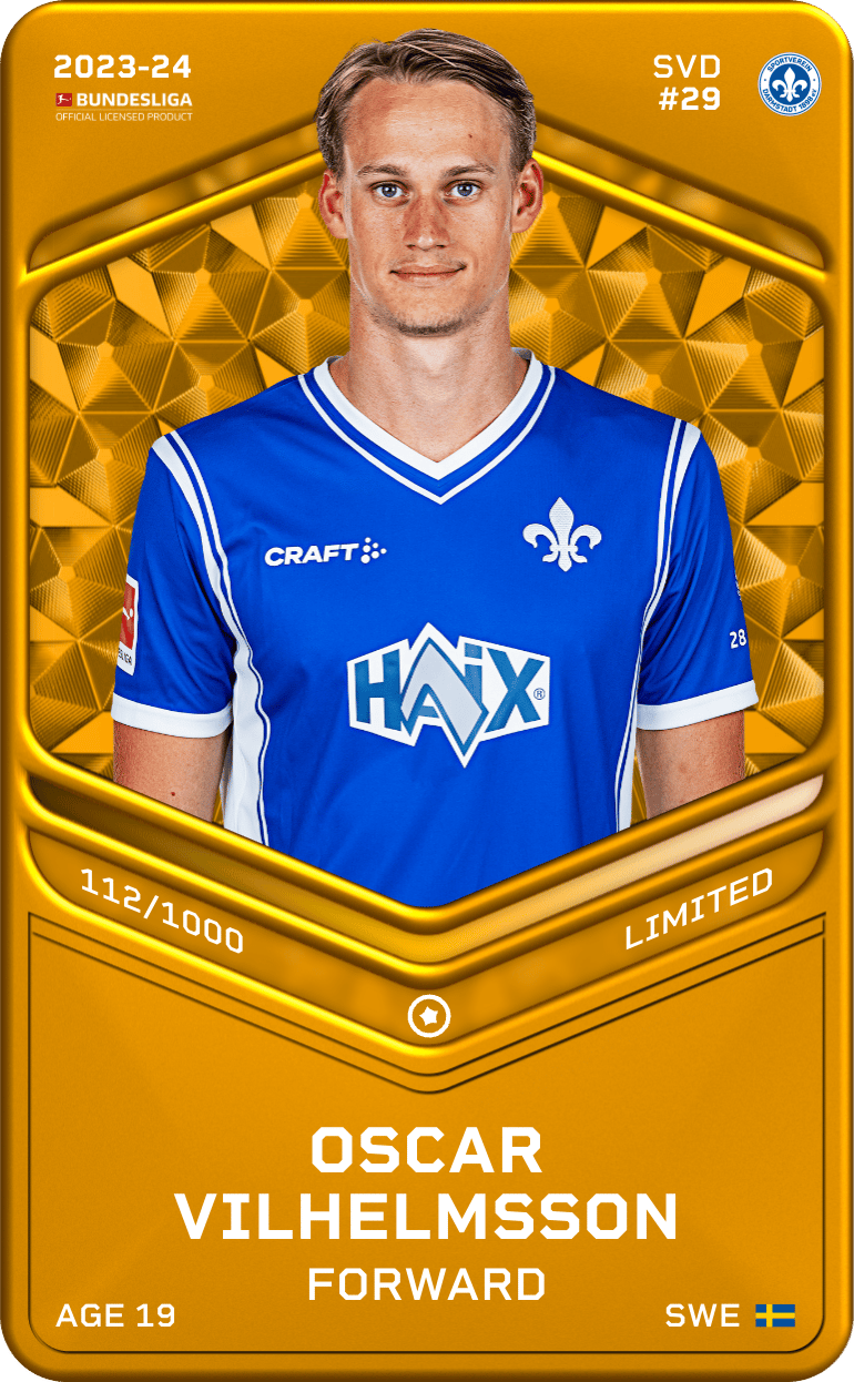 Oscar Vilhelmsson 2023-24 • Limited 112/1000