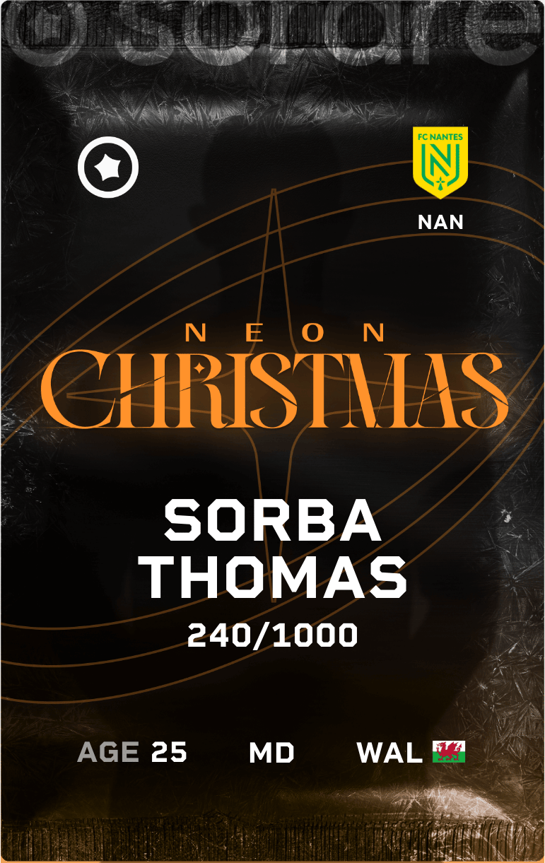 Sorba Thomas 2024-25 • Limited 240/1000