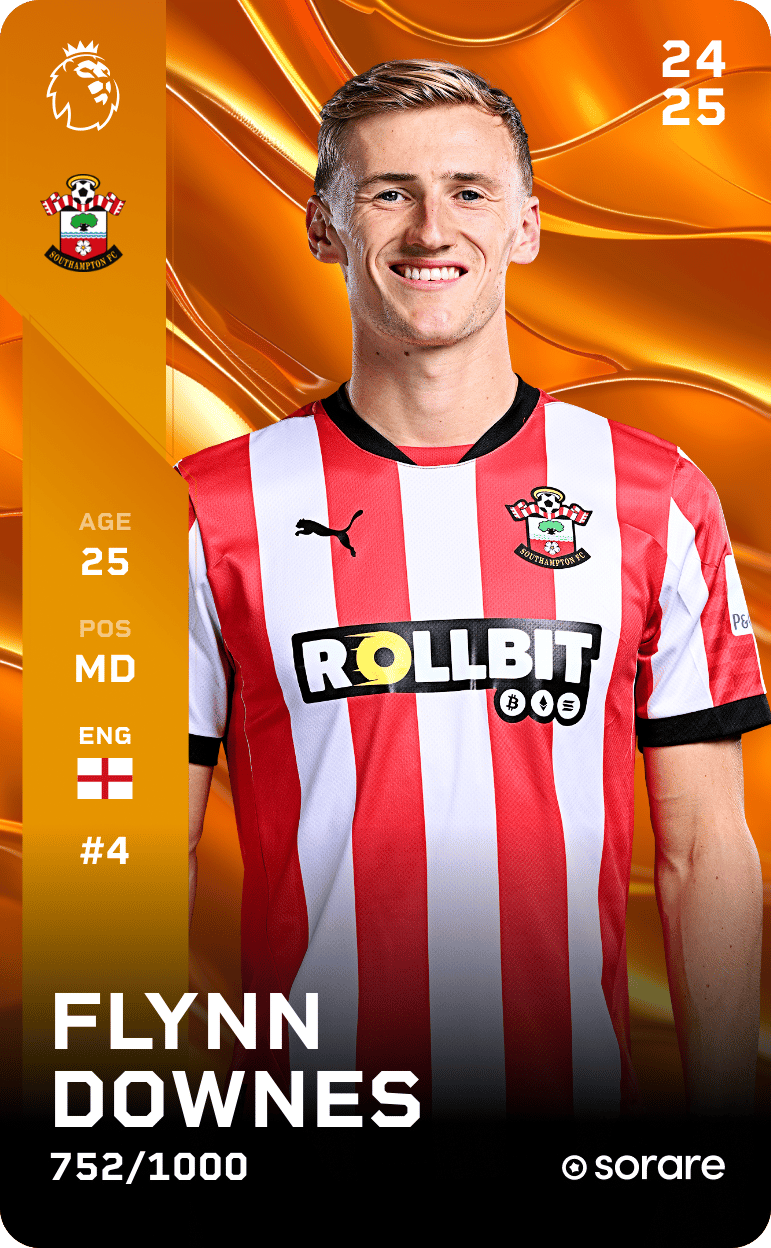 Flynn Downes 2024-25 • Limited 752/1000