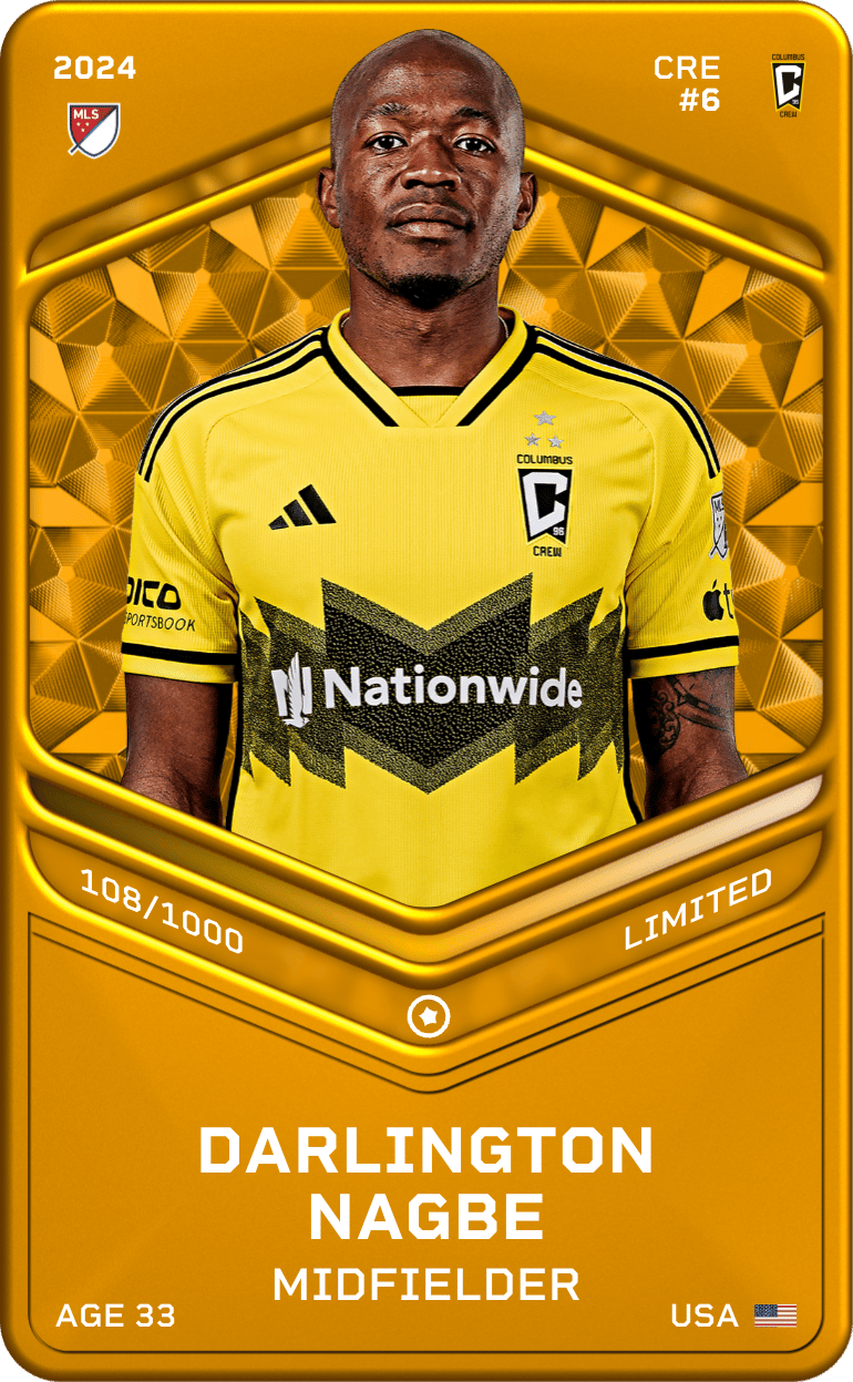 Darlington Nagbe 2024-25 • Limited 108/1000