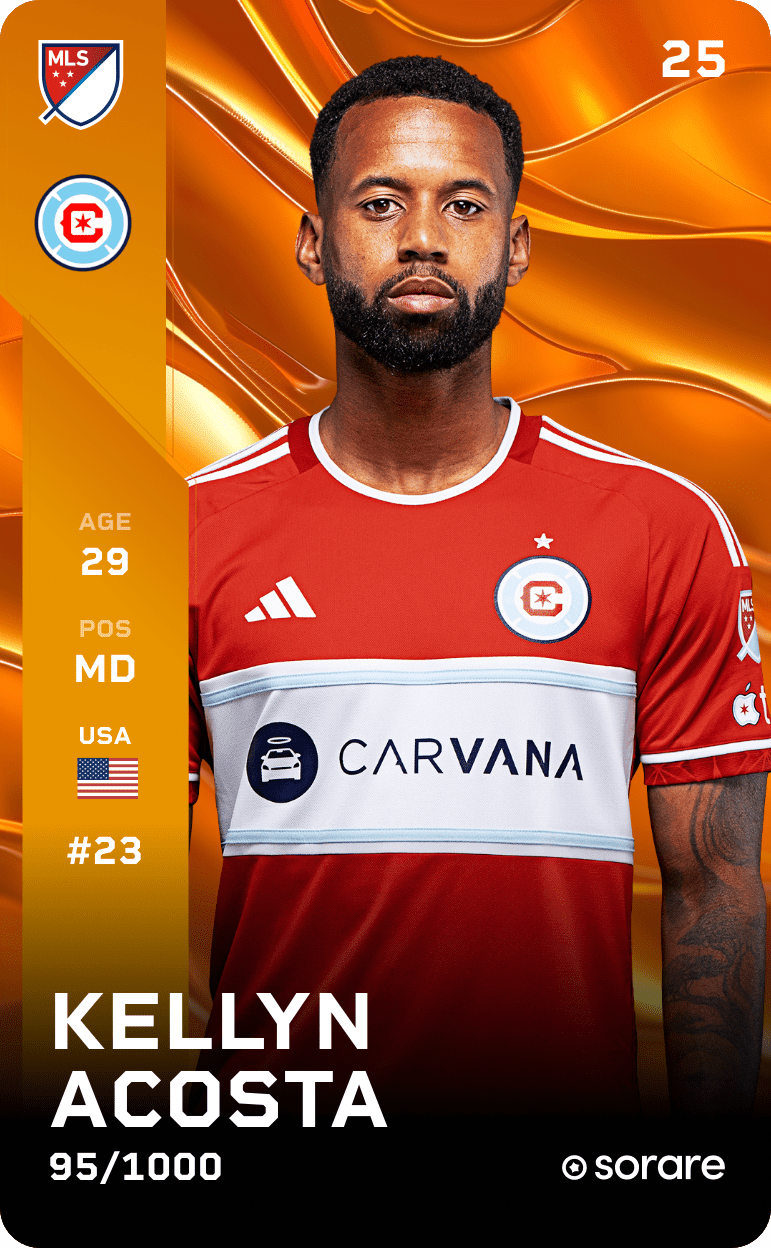 Kellyn Acosta 2025-26 • Limited 95/1000