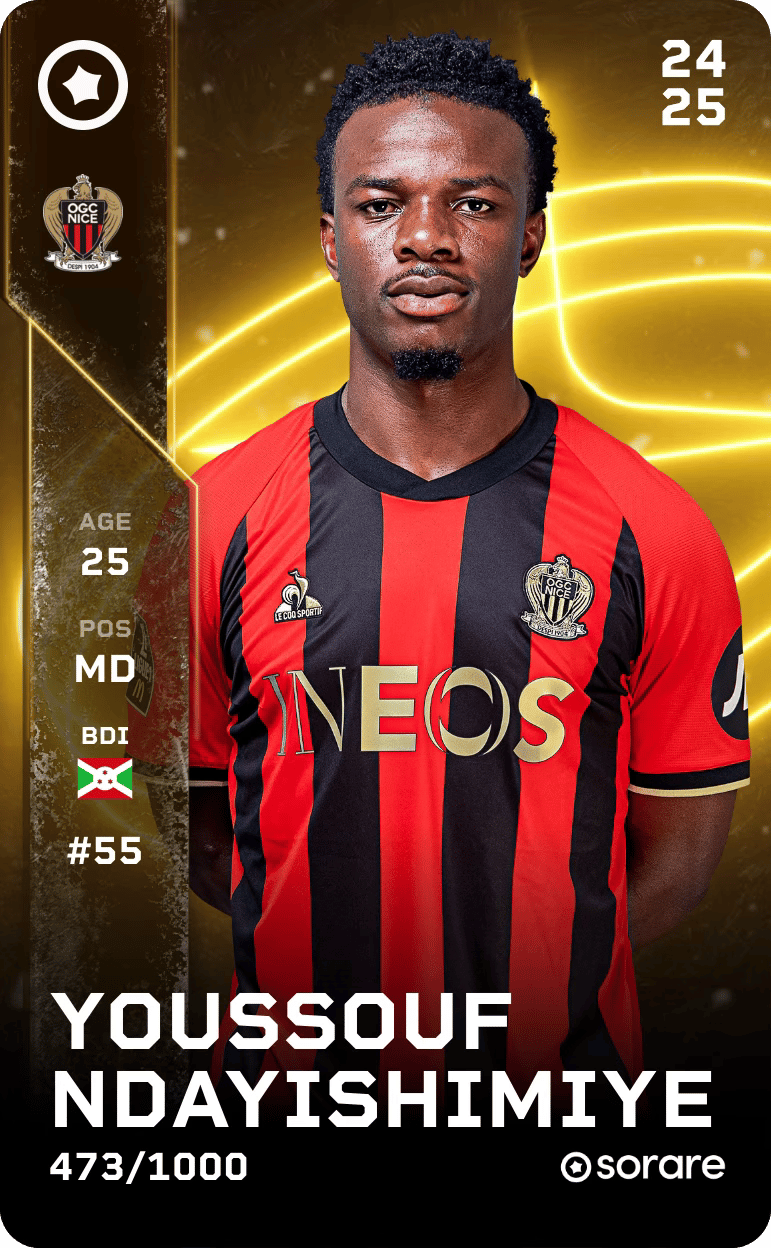 Youssouf Ndayishimiye 2024-25 • Limited 473/1000