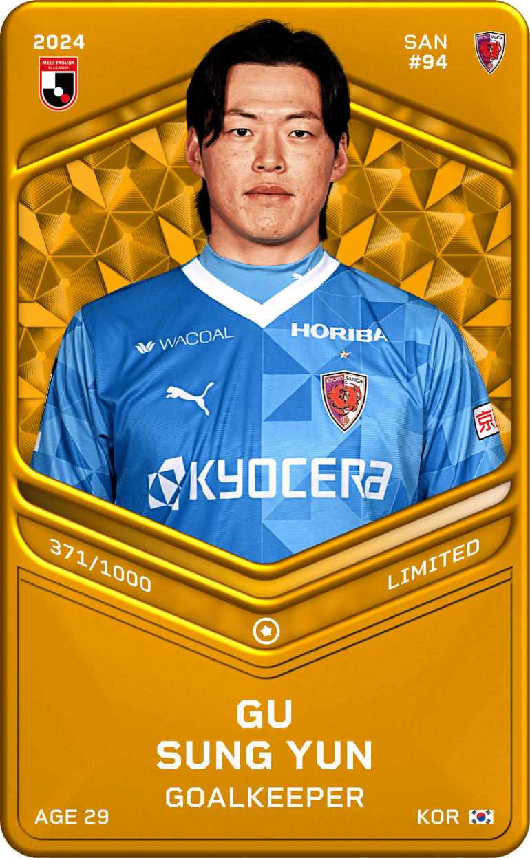 GU SUNG YUN 2024-25 • Limited 371/1000