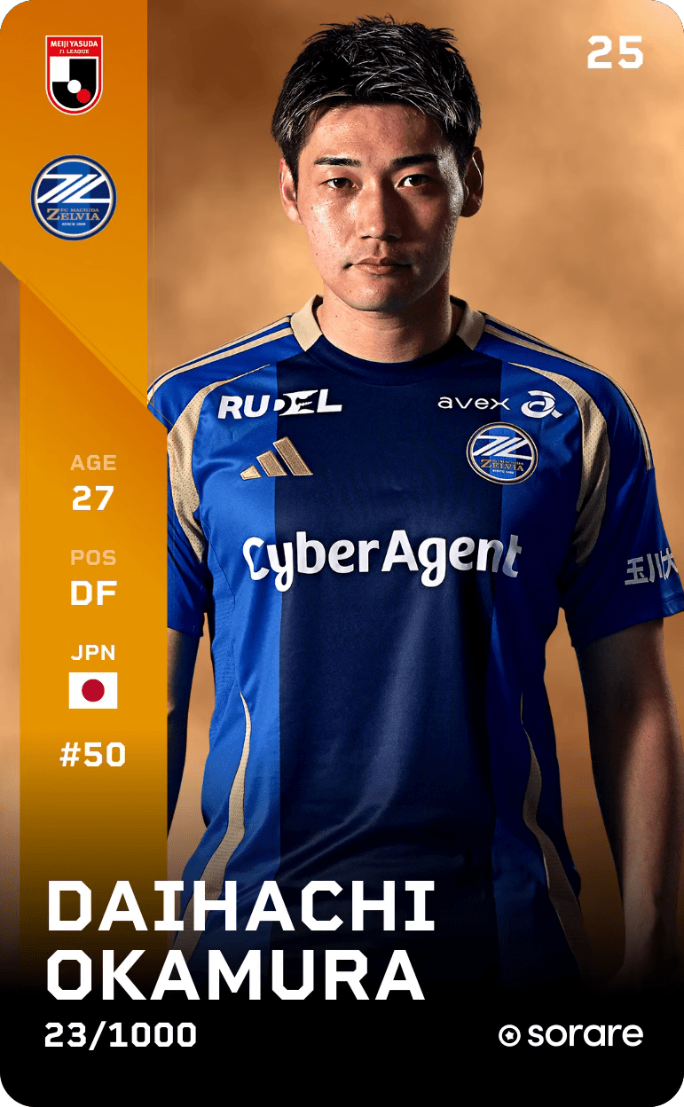 Daihachi Okamura 2025-26 • Limited 23/1000