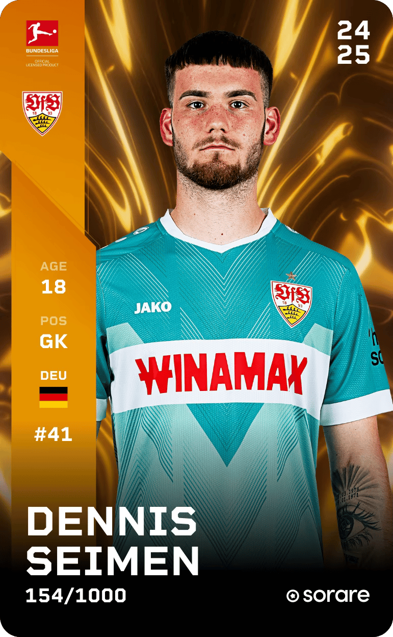 Dennis Seimen 2024-25 • Limited 154/1000