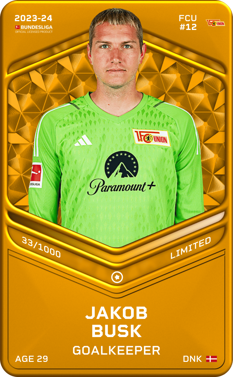 Jakob Busk 2023-24 • Limited 33/1000