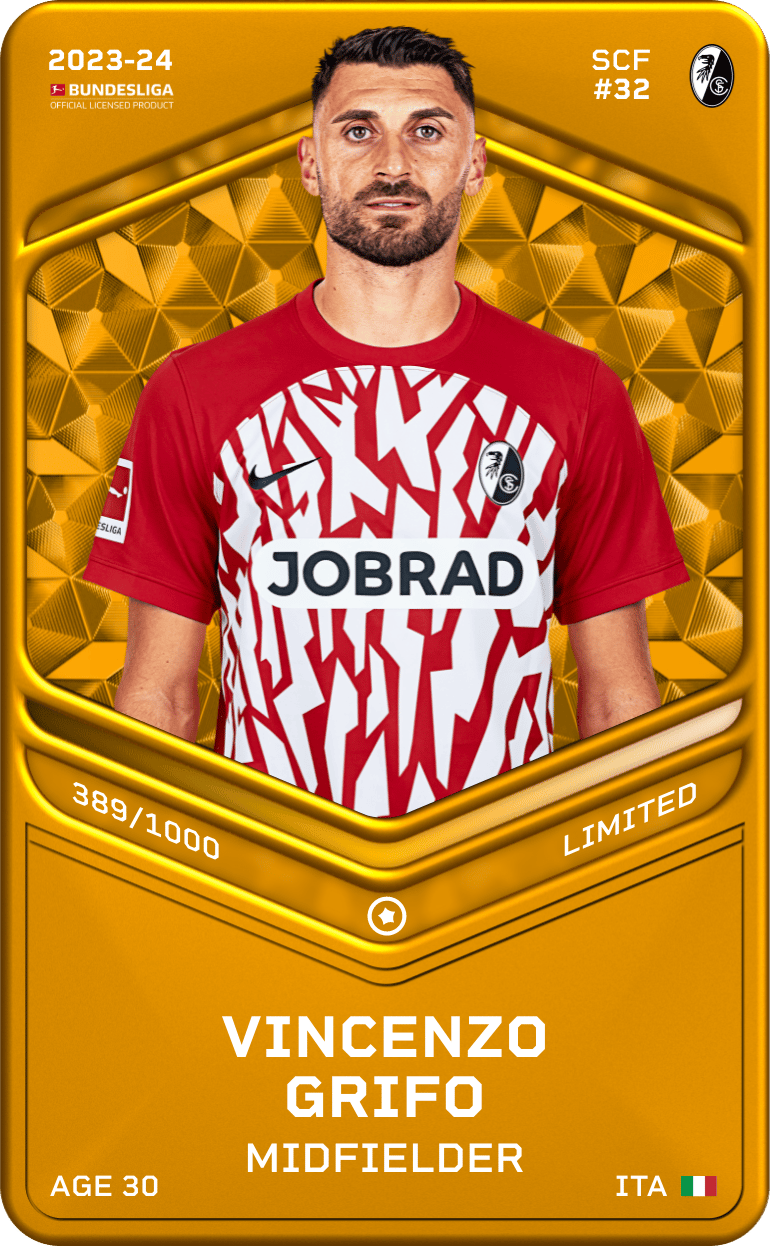 Vincenzo Grifo 2023-24 • Limited 389/1000