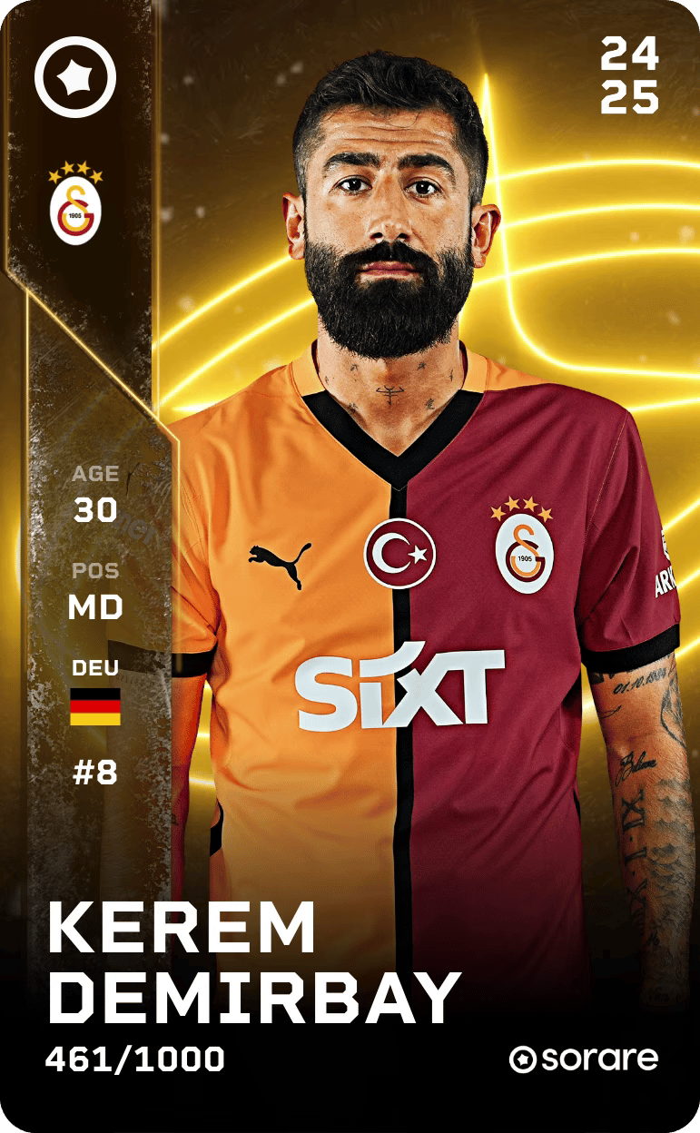 Kerem Demirbay 2024-25 • Limited 461/1000