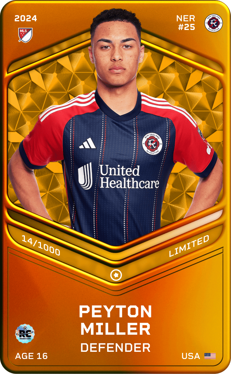 Peyton Miller 2024-25 • Limited 14/1000